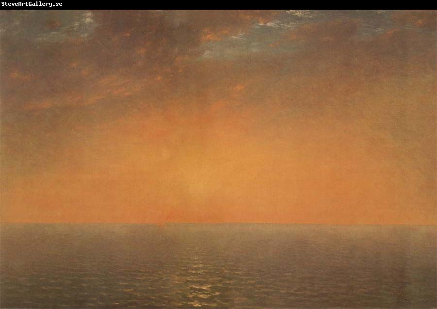 John Frederick Kensett Sonnenuntergang am Meer